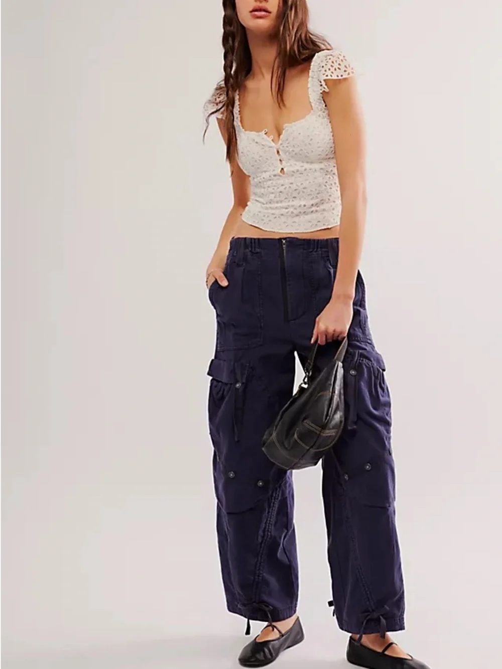 Free People Baggy Utility Pants